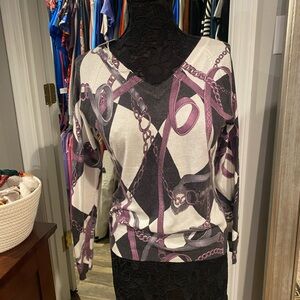 New with tags printed y2k sweater